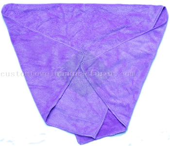 China Bulk custom microfiber beach towels bulk wholesaler Factory Custom Purple Microfiber Quick Dry Travel Towel Supplier